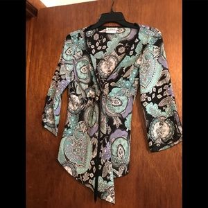 Vintage-type Blouse - shear A. Byer - sm/med