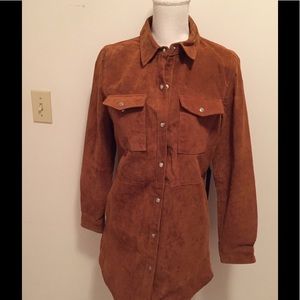 Forever 21 suede dress