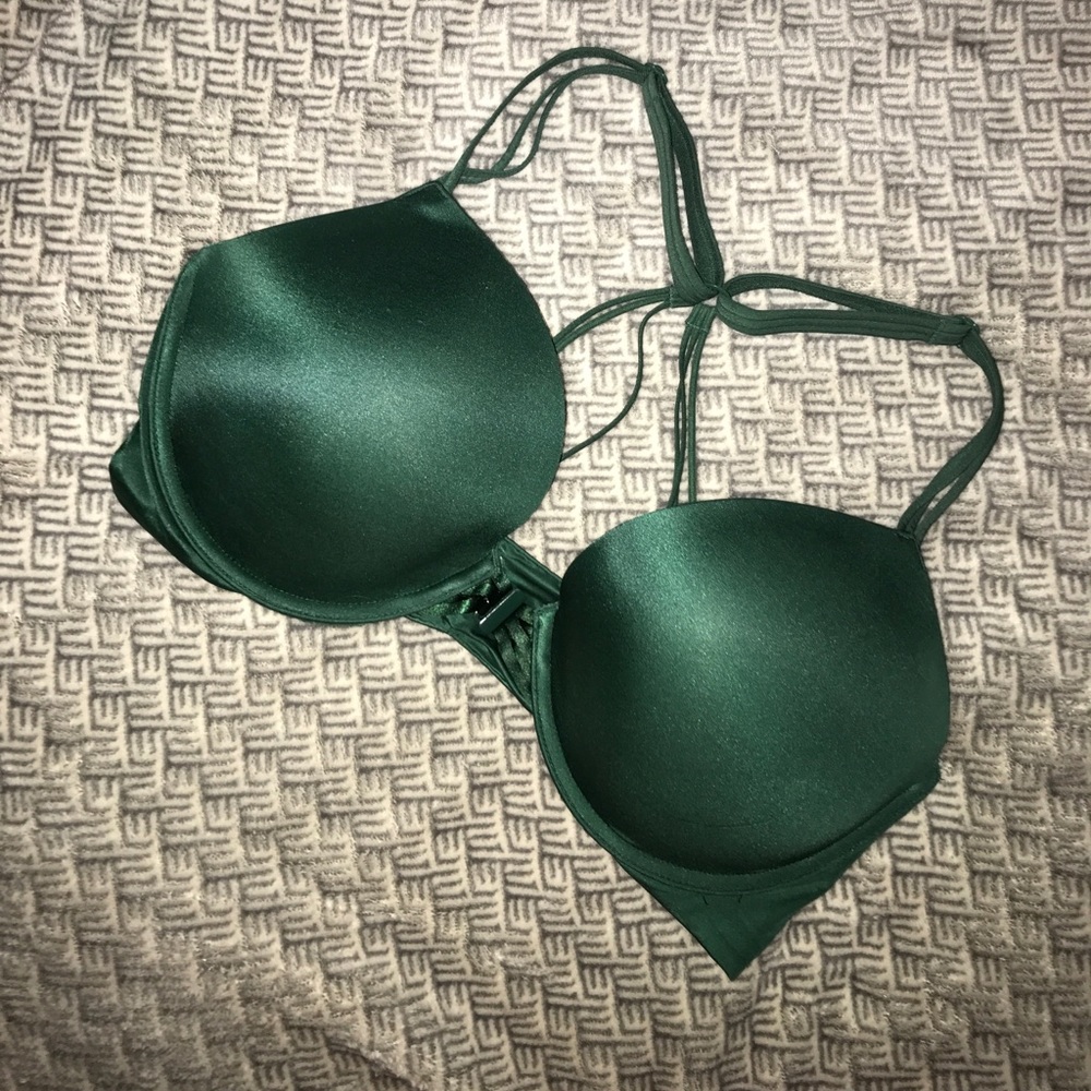 VS VERY SEXY STRAPPY EMERALD FRONT CLOSE BRA 36DD