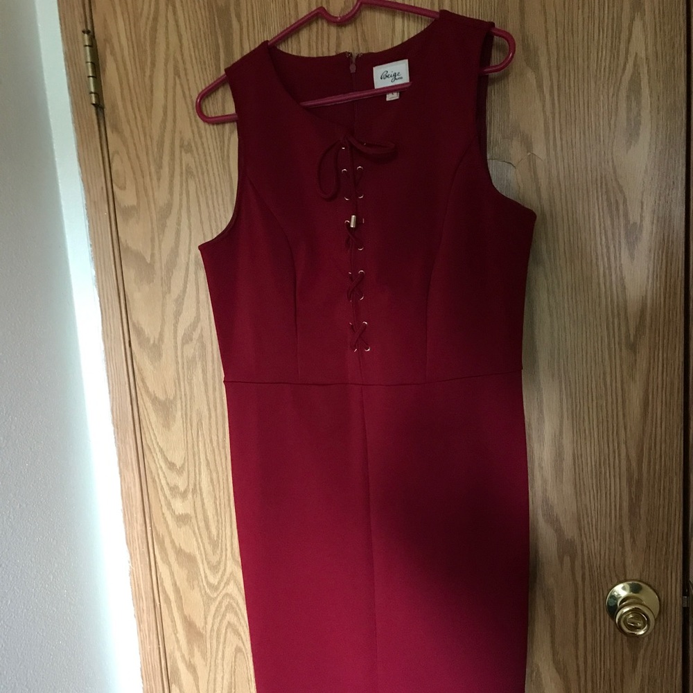 Red dress