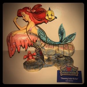 BNIB Jim Shore figurine "Little Mermaid on Rock"