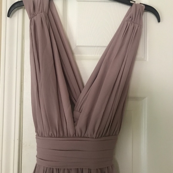 Charming Muave High Low Dress! - Picture 5 of 7