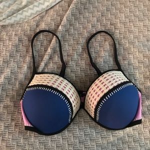 VS SWIM PLUNGE PUSH-UP TOP 36DD