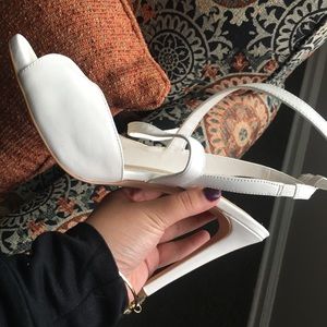 Gianni Bini White Heels