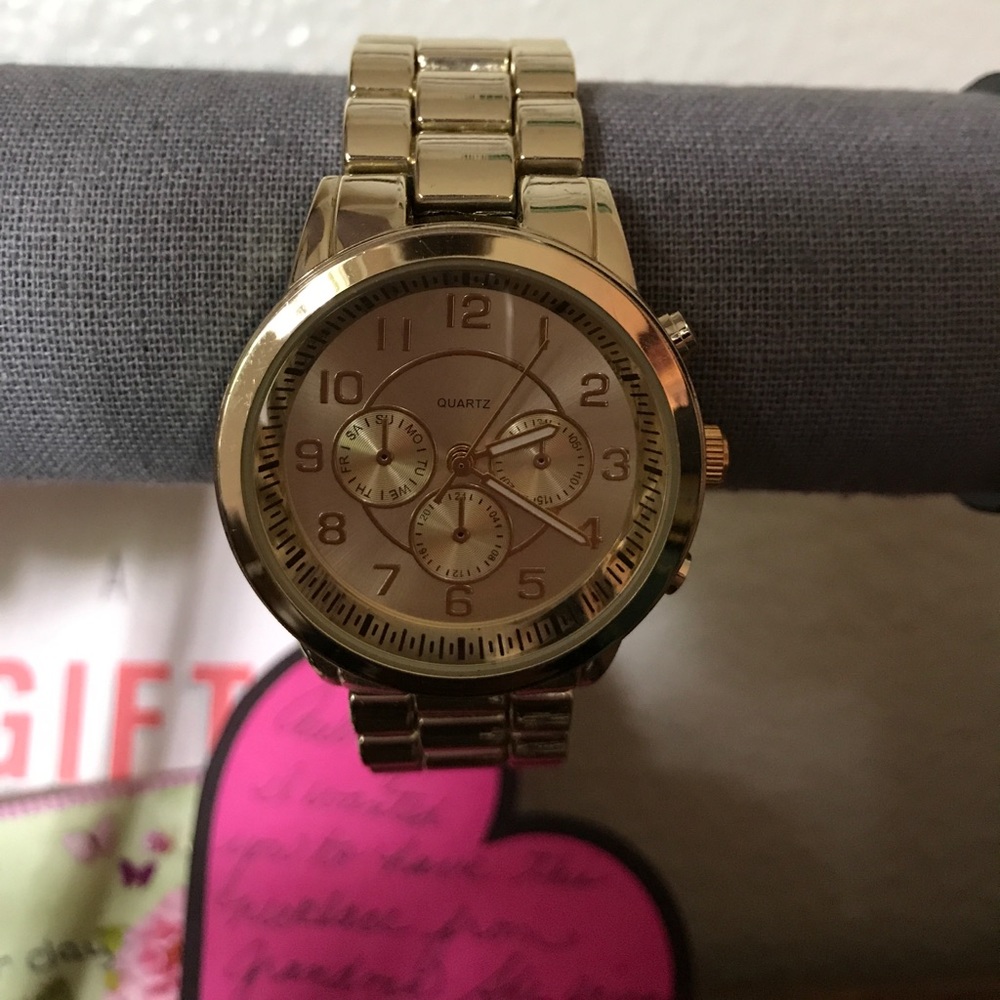 Gold watch