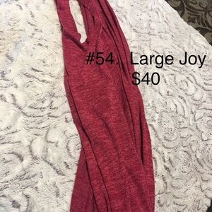 NWOT Lularoe large Merlot joy