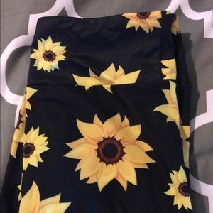 Sun flower leggings