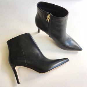 NWT Sam Edelman Karen Black Pointed Toe Ankle Boot