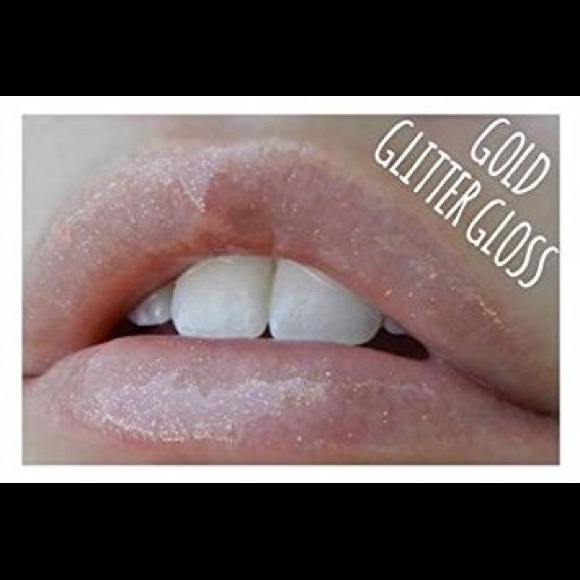 SOLD OUT***Gold Glitter LipSense Gloss - Picture 1 of 4
