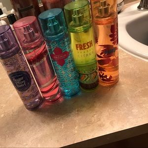 Bath and BodyWorks Sprays