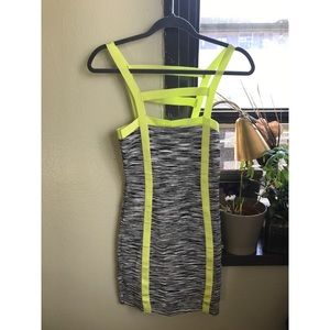 Bebe Strappy bodycon Dress