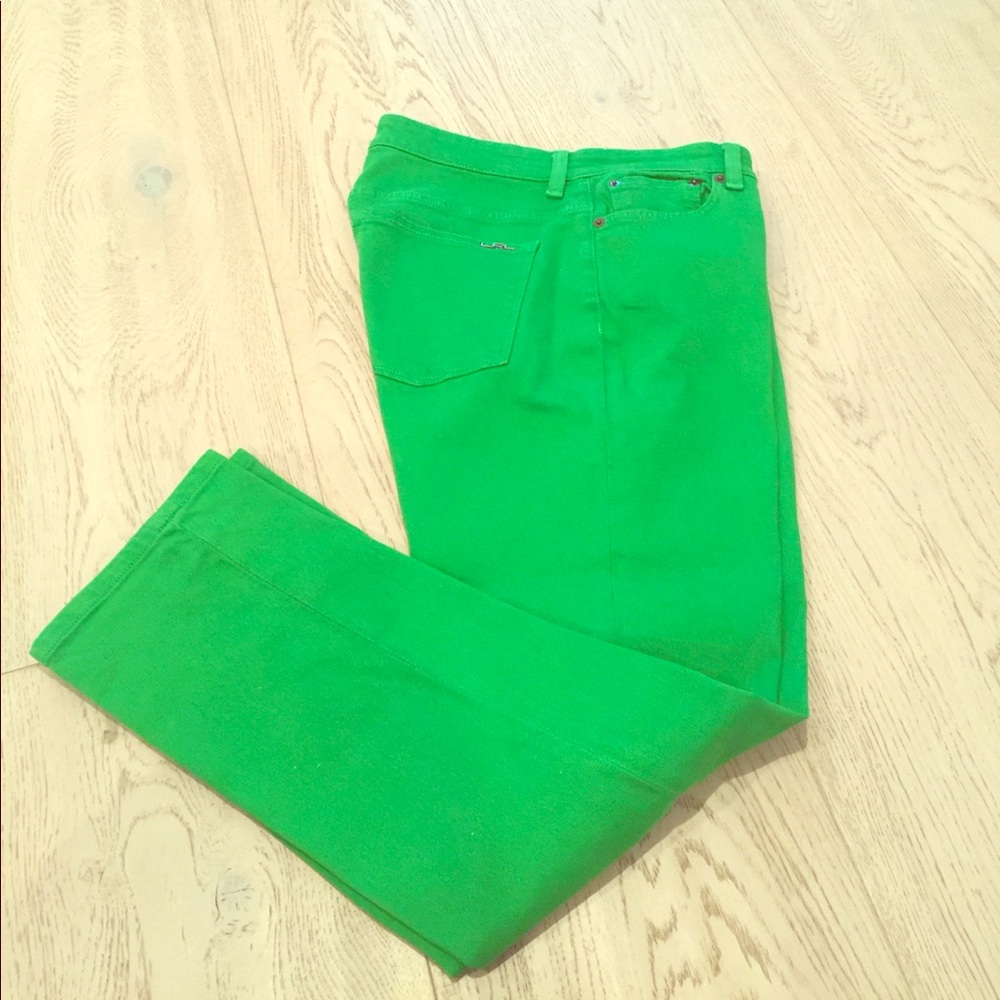 Ralph Lauren Jeans Co Green Jeans