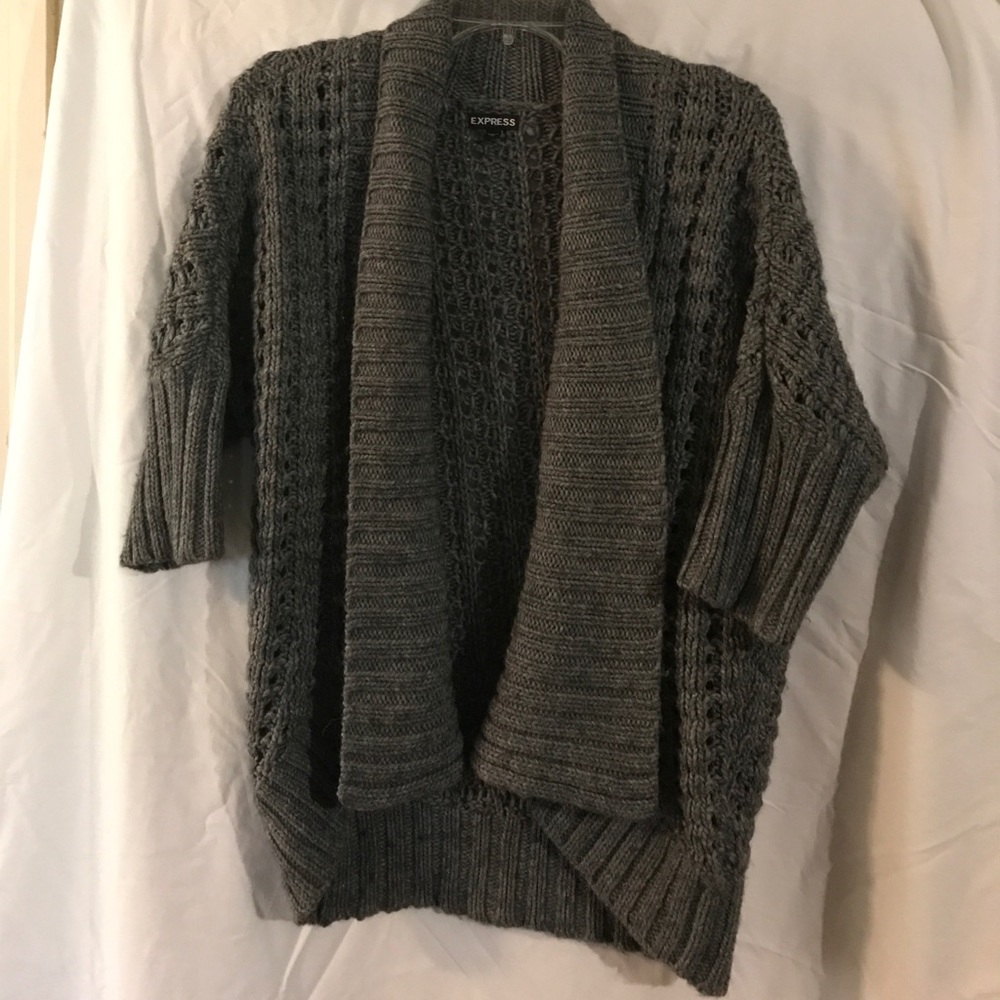 Gray Cardigan