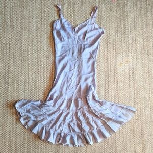 Vintage 1920 Periwinkle Flapper Silk Dress AS IS Vintage 1920 Periwinkle Flapper Silk Dress AS IS