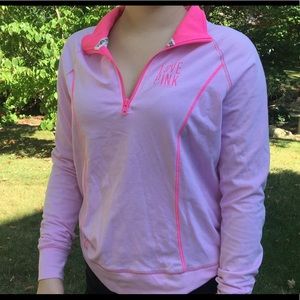 Half zip pull over