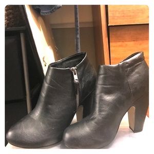 Madden Girl black booties