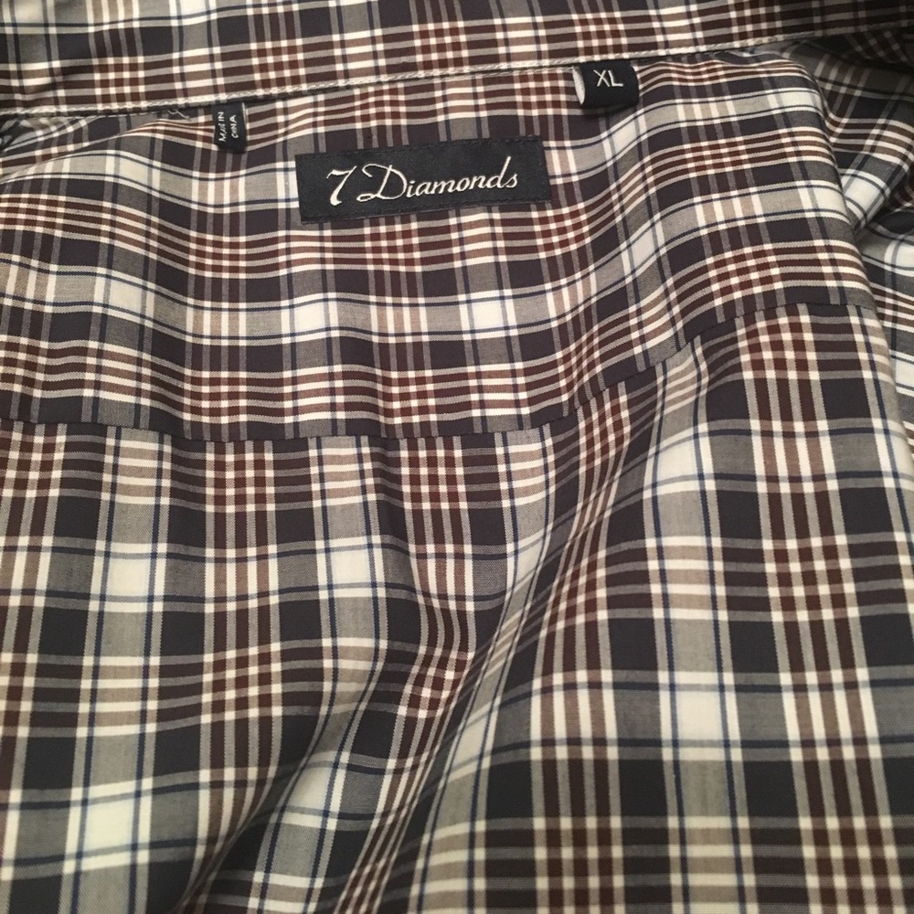 NWT 7 Diamonds XL Dress Shirt - Picture 8 of 8