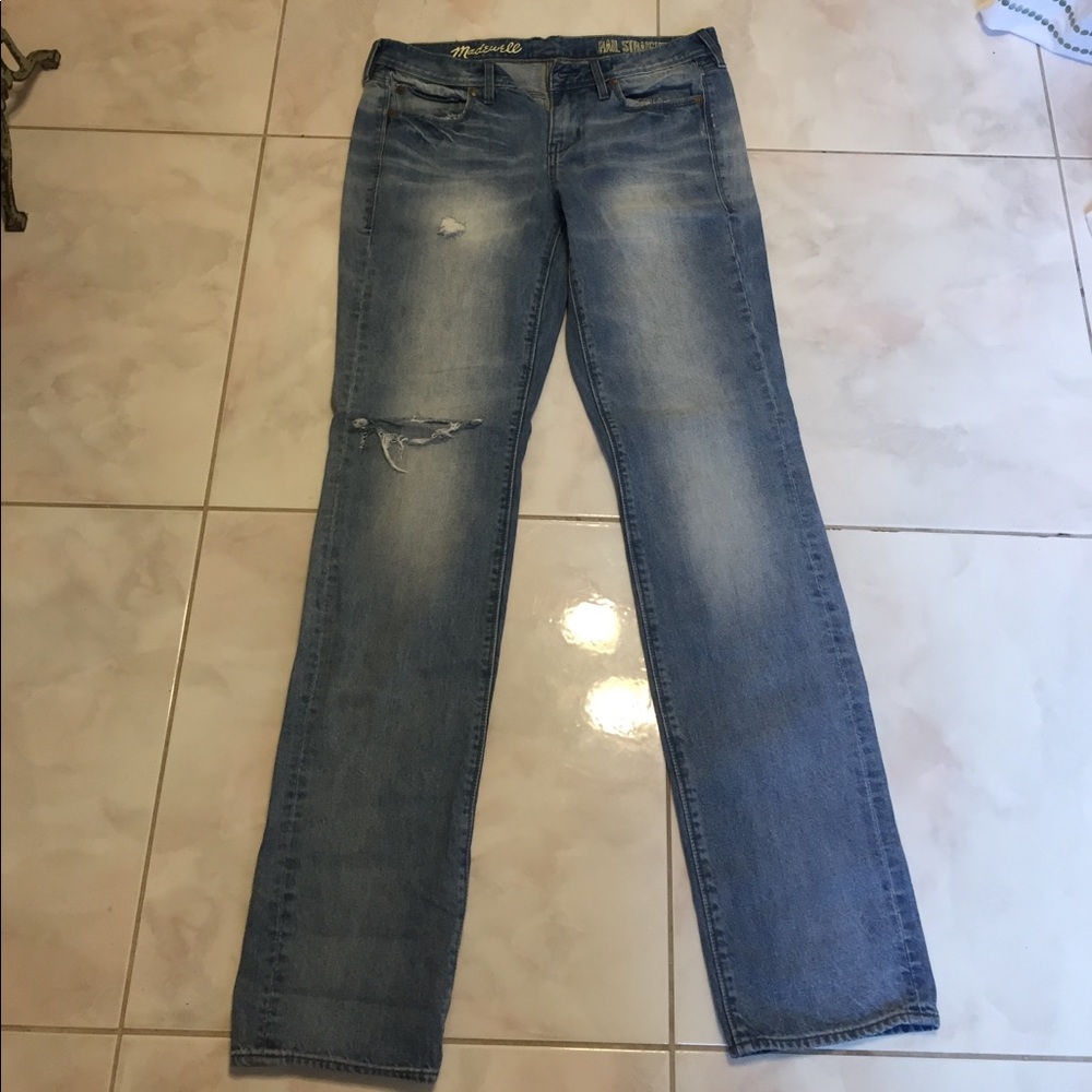 Madewell railstraight jeans