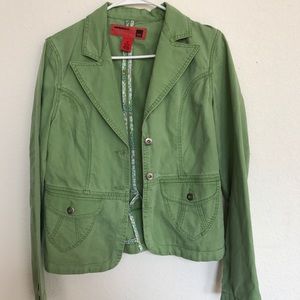 Mossimo Green Khaki Jacket