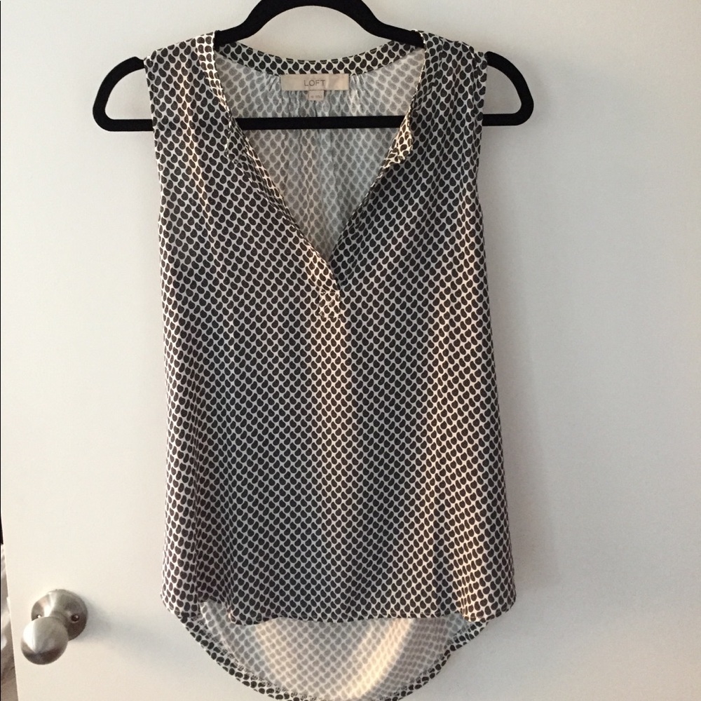 Paisley Printed Loft Blouse