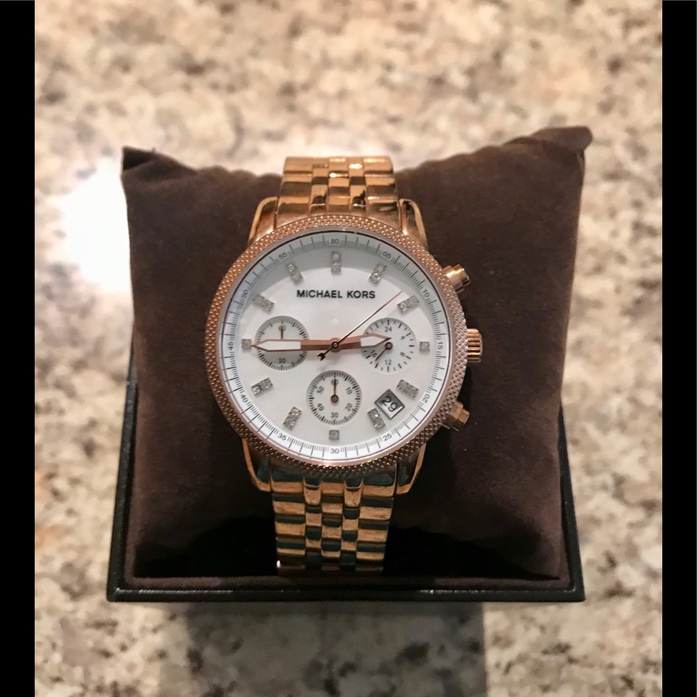 Michael Kors Rose Gold Watch