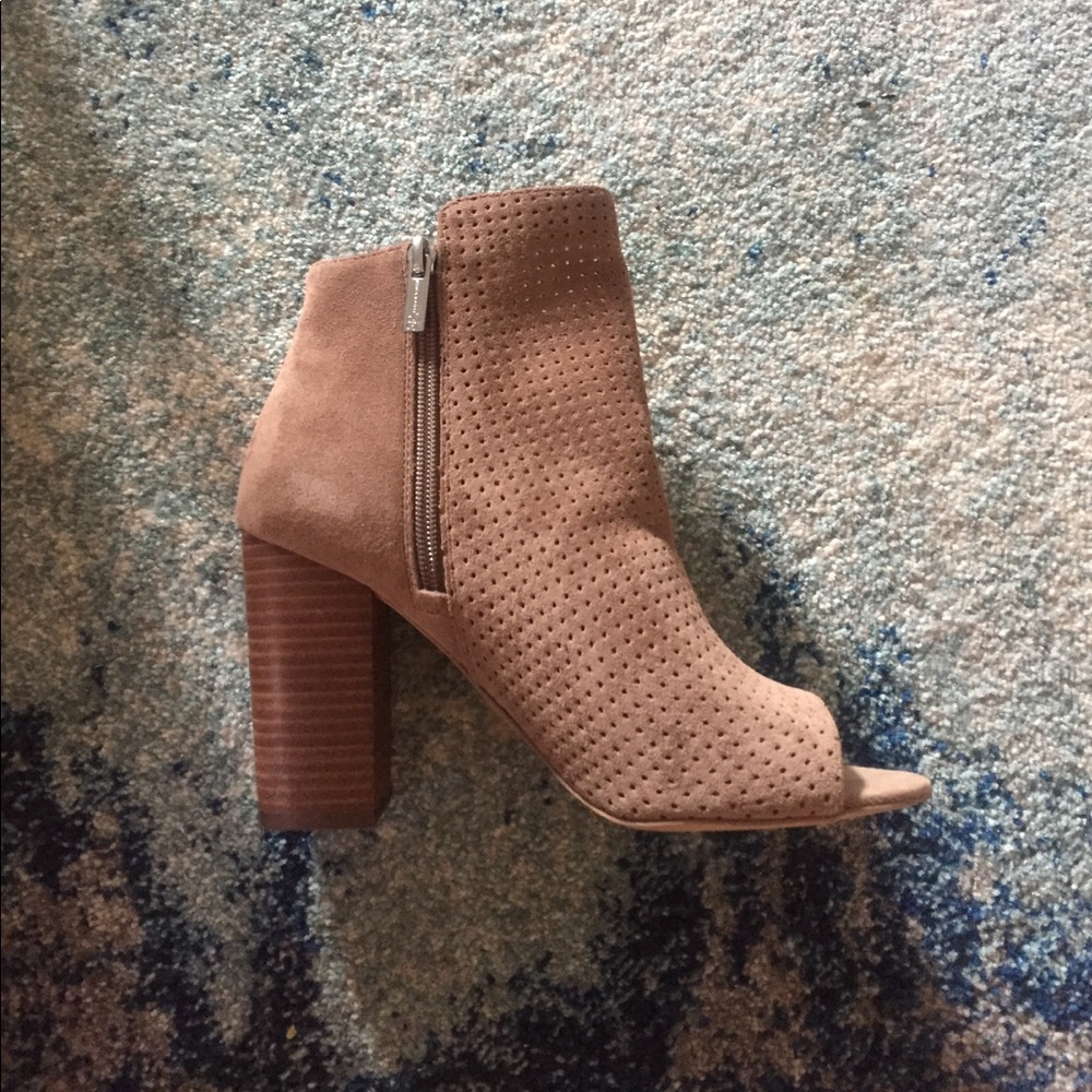 Jessica Simpson open toe booties