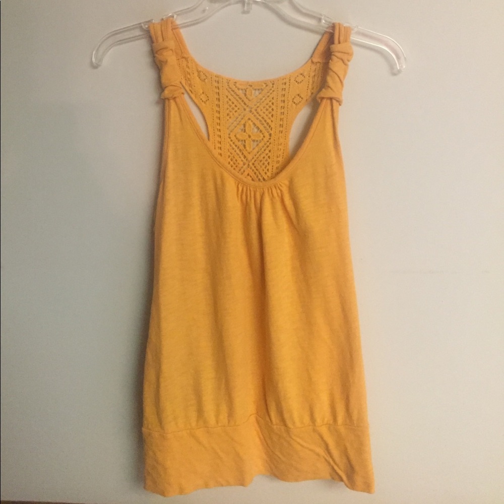 Gold tank top