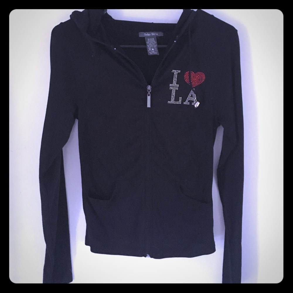 Zip up hoodie