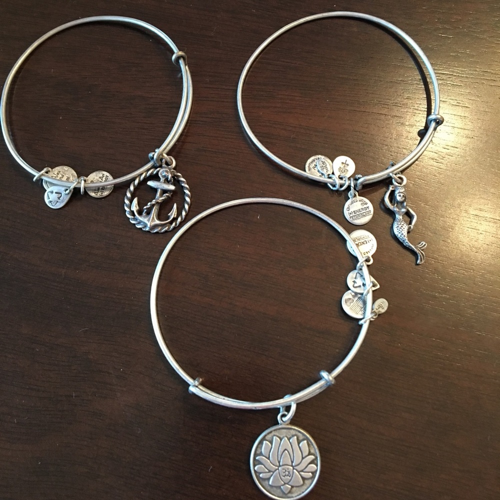 Alex & Ani bracelets (3) ON HOLD.