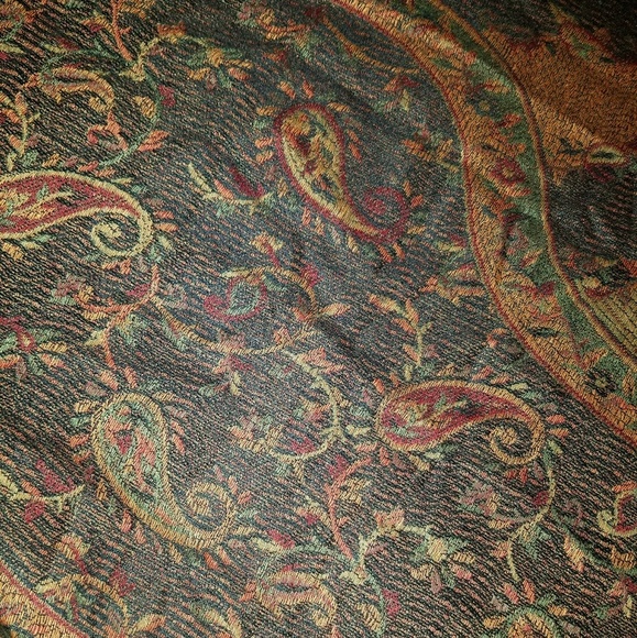 100% Pashmina Scarf W/Tassles - Picture 6 of 8