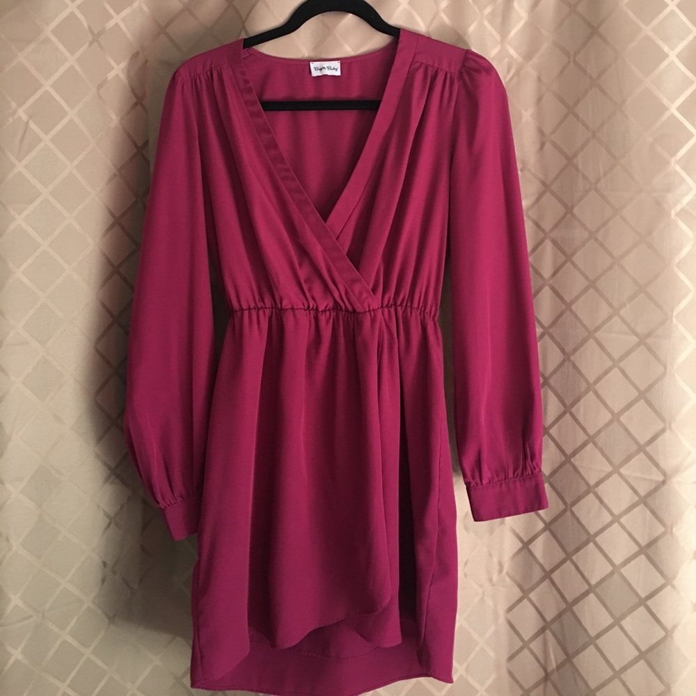 Fuschia/magenta dress