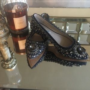 Super cute flat shoes 💎🔹🔷🔵