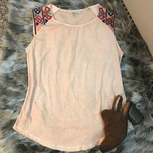 Zara Beaded Tank