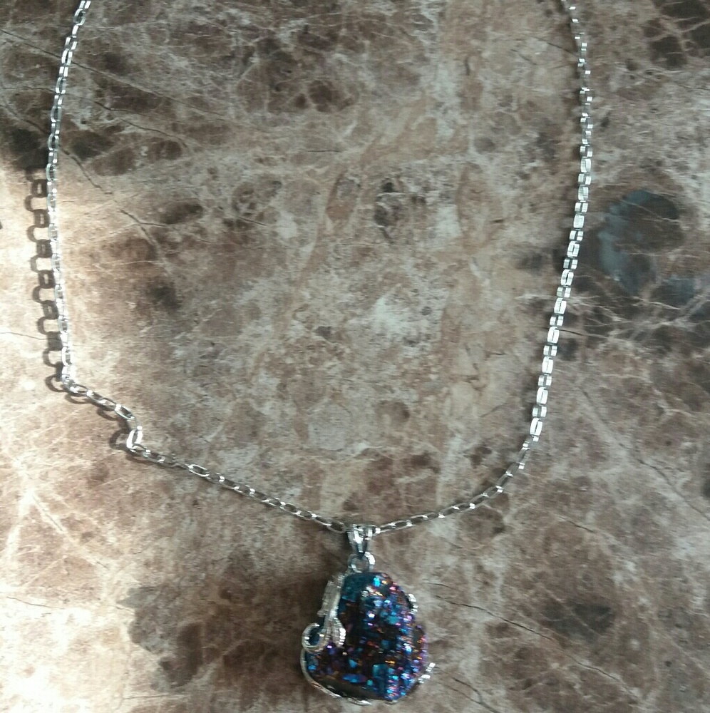 20% off 3+ items; Silver Necklace with Pendant