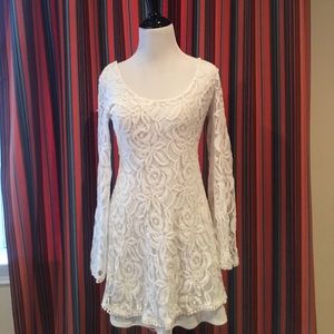 Off white lace dress