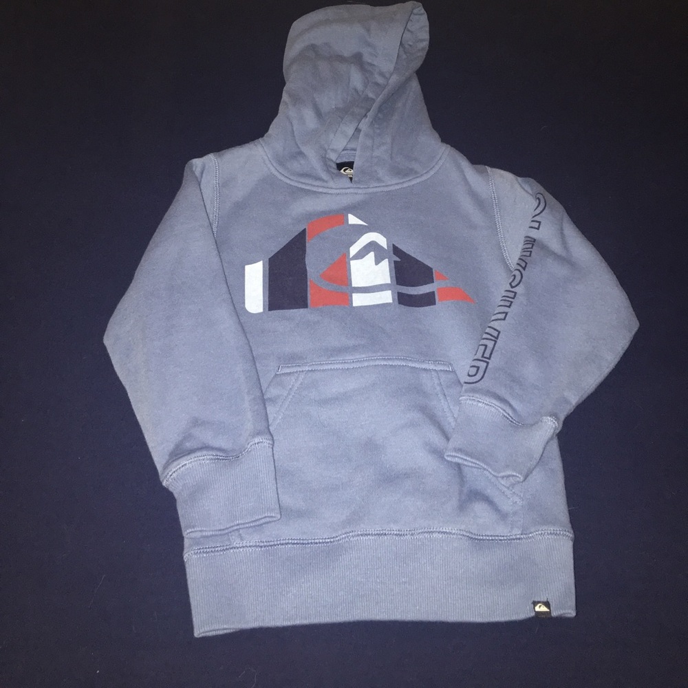 Boys hooded quiksilver sweatshirt