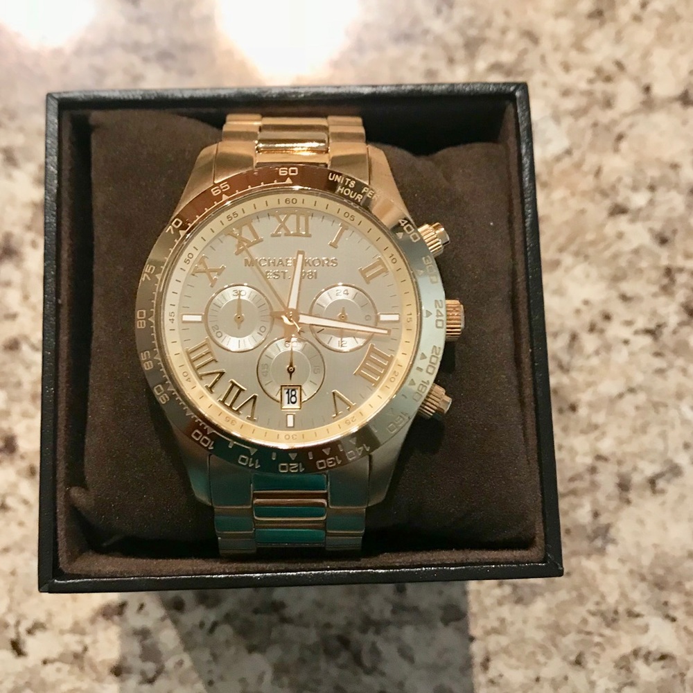 Michael Kors Gold Boyfriend Watch