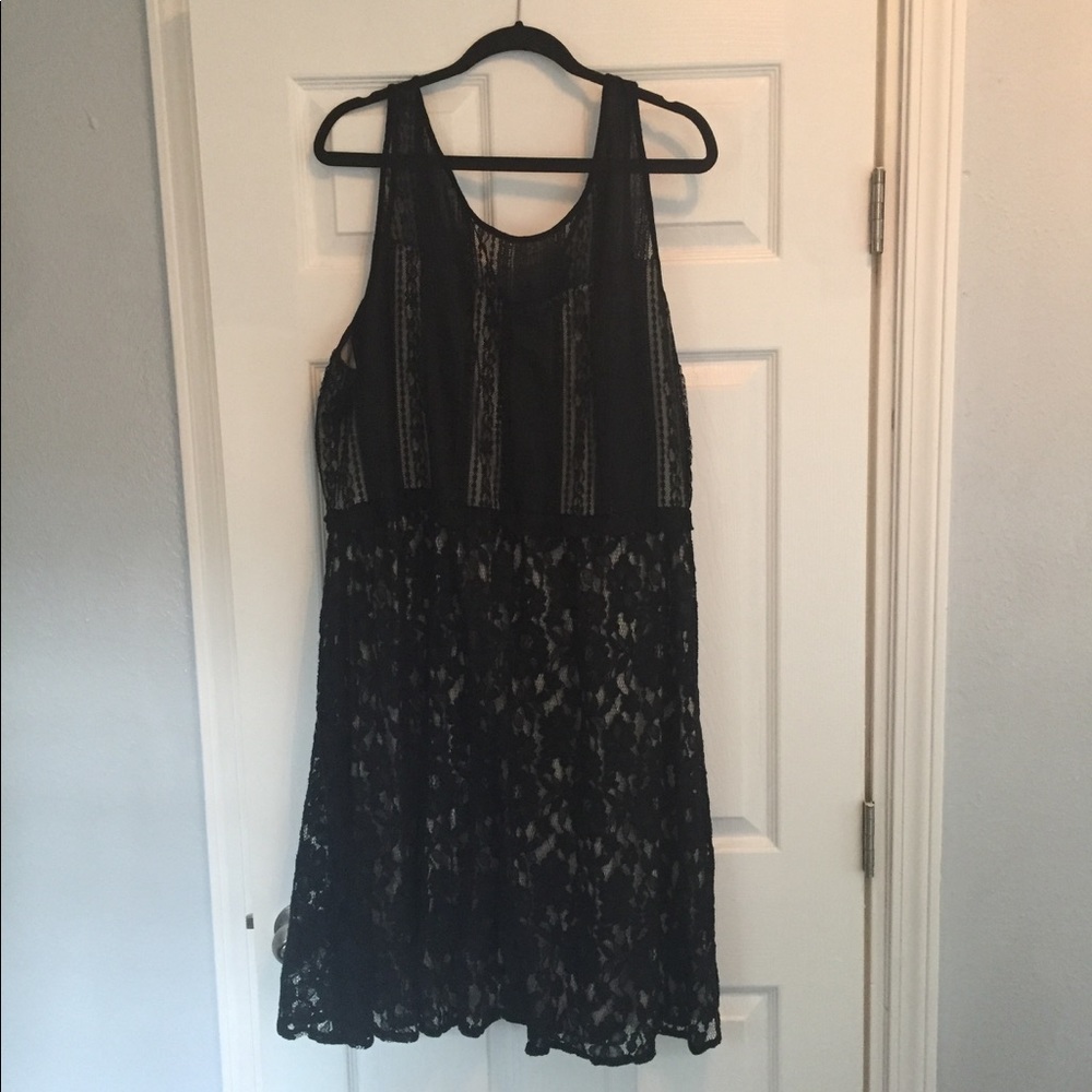 Lane Bryant Sleeveless Lace dress