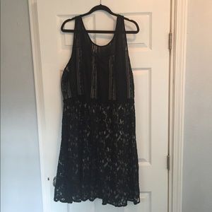 Lane Bryant Sleeveless Lace dress