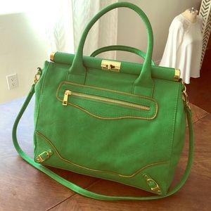 Kelly Green Purse Handbag by Olivia & Joy, NWT