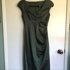 Olive green lauren Ralph Lauren dress size 2 Olive green lauren Ralph Lauren dress size 2