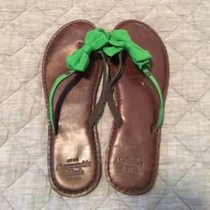 Abercrombie & Fitch Size 7/8 Flip Flops