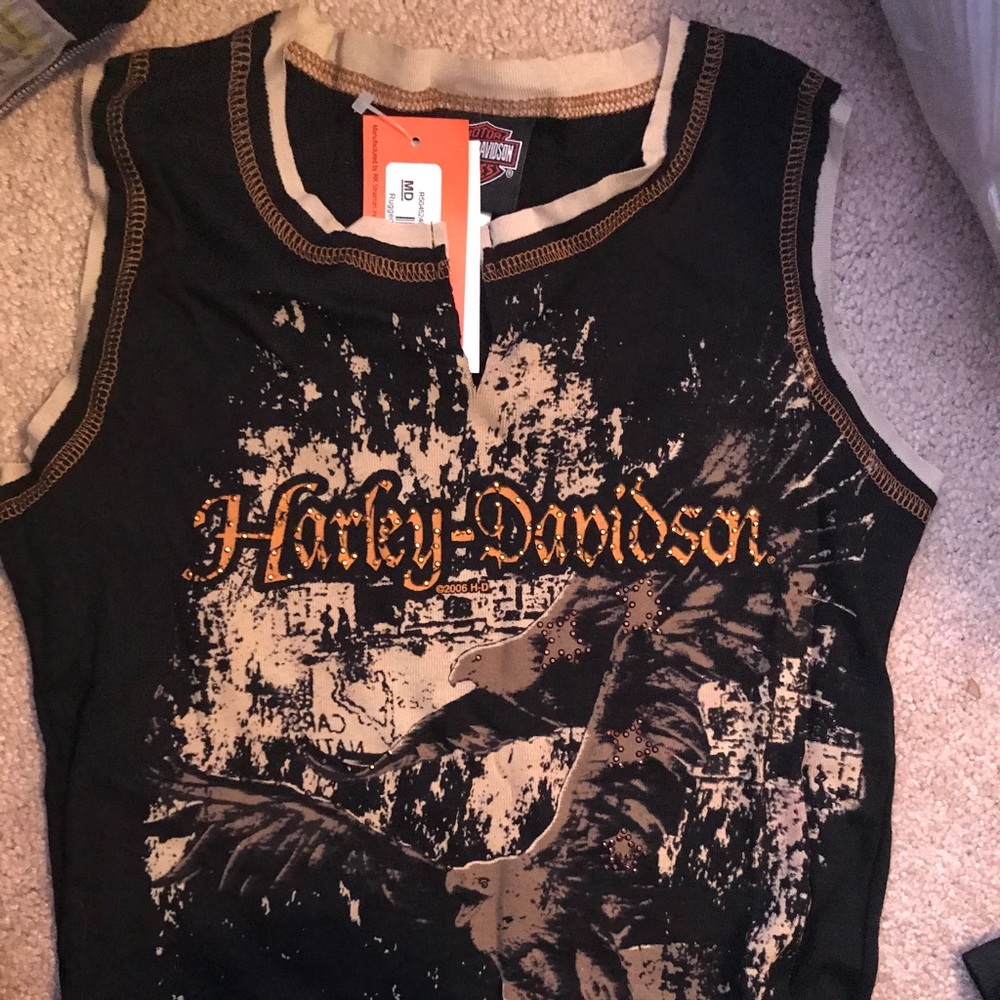 Harley Davidson tank