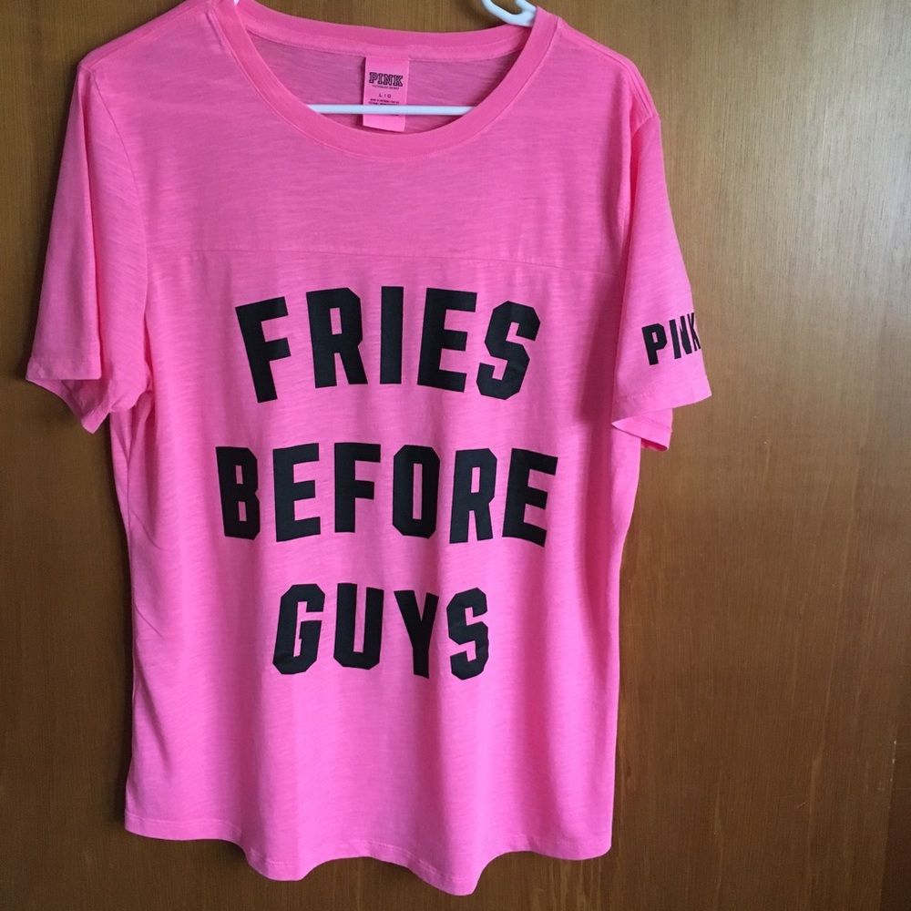 NWOT Pink Victoria's Secret Short Sleeve Tee