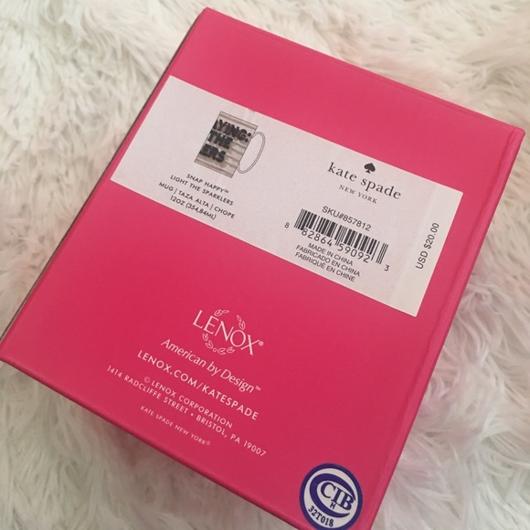 🎉 Kate Spade • Mug • Light The Sparklers • 12oz - Picture 5 of 6