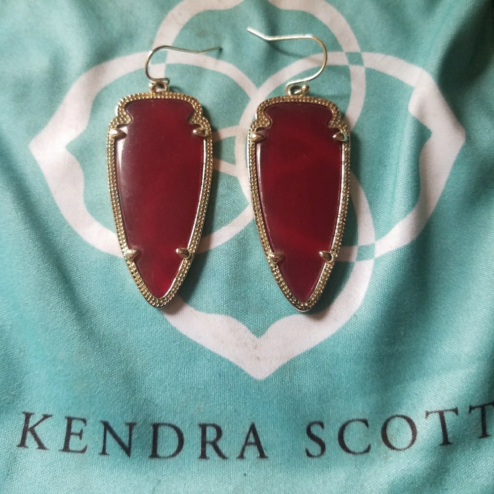 Kendra scott burgandy skylars