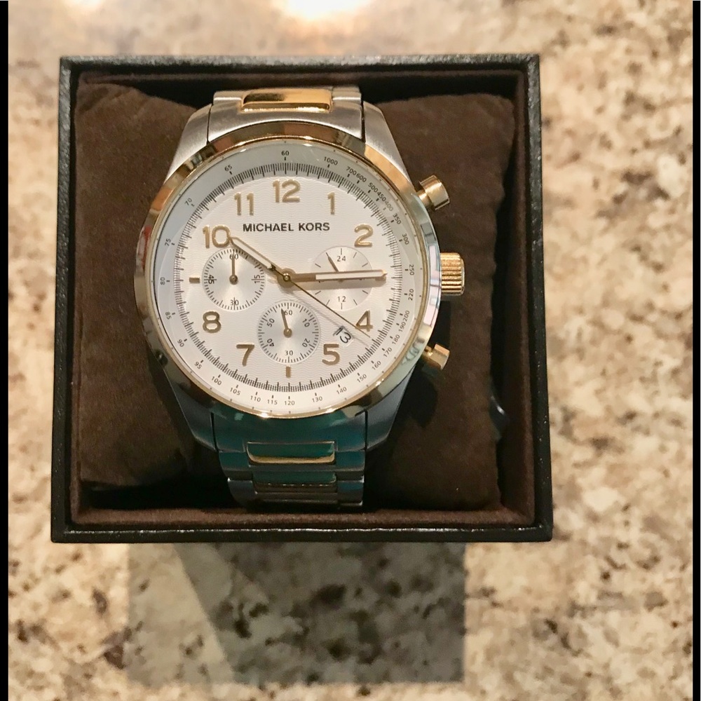Michael Kors Two-Toned Boyfriend Watch