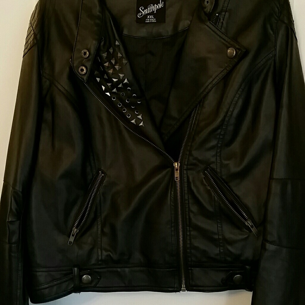 Southpole Leather Jacket