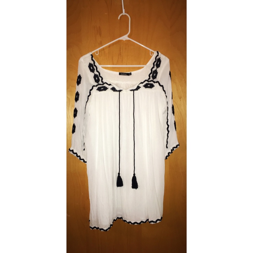 BOHEMIAN  DRESS W/ SLEEVES