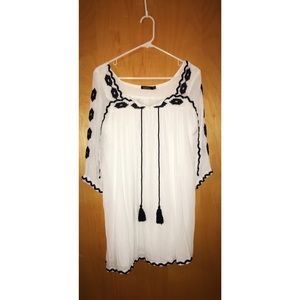 BOHEMIAN  DRESS W/ SLEEVES